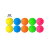 10粒彩色乒乓球 塑料
