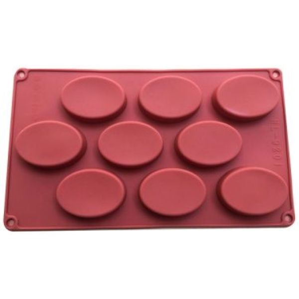 10pcs硅胶蛋糕模具 单色清装 硅胶