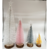 10cm圣诞树摆件 单色清装 塑料