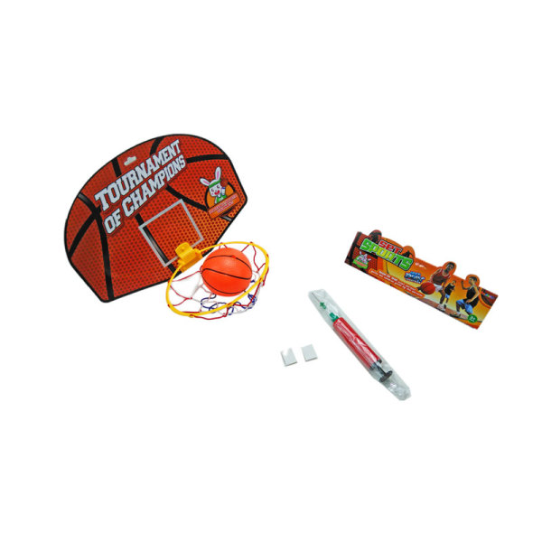 篮球板带8cm球,打气筒 2寸 塑料