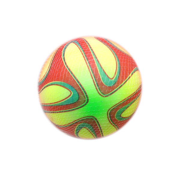 9寸彩虹巴西世界杯足球充气球 塑料