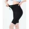 高腰收腹裤弹力显瘦打底五分裤（M、L、XL、XXL） 100%锦纶 女人 M-XXL 五分裤