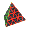 四阶金字塔魔方 三角形 4阶 塑料