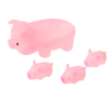 4只庄搪塑子母猪 搪胶