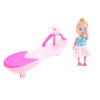 小娃娃带滑板车 3寸 塑料
