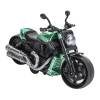 8PCS 摩托车 4色 惯性 2轮 黑轮 塑料