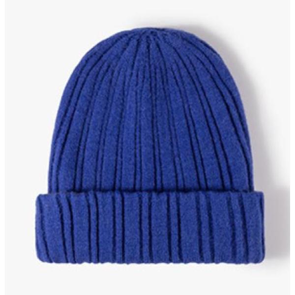 纯色柔软毛线帽 中性 56-60CM 冬帽 100%聚酯纤维
