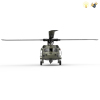 UH60-黑鹰六通道无副翼仿真直升机  单色 遥控 仿真 6通 主体包电，遥控器不包电 塑料