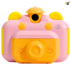 即时成像相机儿童打印相机高清小单反运动摄影机玩具2色 包电 塑料