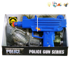 电动音响枪警察套装 电动 手枪 灯光 声音 音乐 不分语种IC 包电 实色 塑料