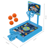 桌面手指弹射篮球游戏（蓝色）太空主题 塑料