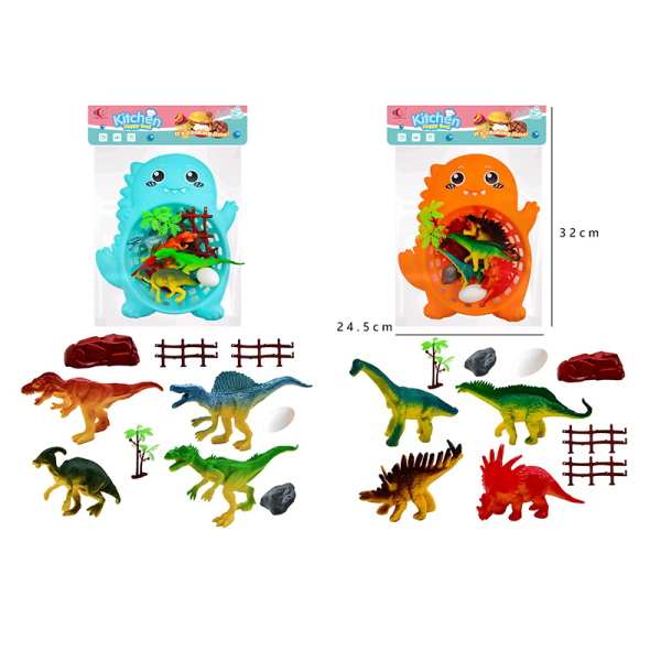 2款式恐龙乐园 塑料