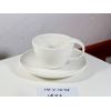 基础款白瓷咖啡杯套装 白色 单色清装 瓷器