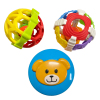 双头熊+双面软胶球+双色球  塑料