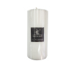白色蜡烛柱 直径6cm,高度7.5cm 单色清装 石蜡