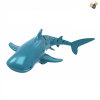 2.4G戏水蓝色鲨鱼 遥控 主体包电，遥控器不包电 塑料
