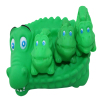 搪胶子母动物-1拖3鳄鱼 塑料