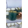 1500ML陶瓷茶具套装 5人 单色清装 瓷器