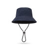 双色口袋渔夫帽/可收纳帽 中性 56-58CM 100%聚酯纤维