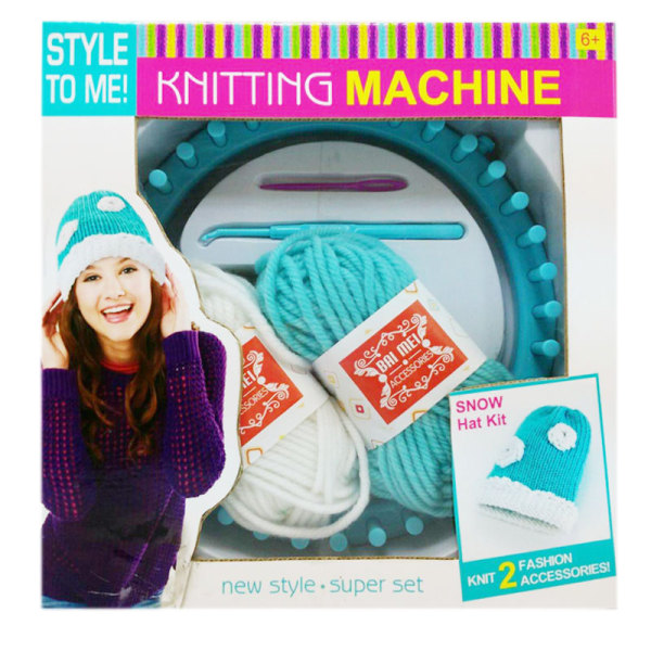 DIY冰雪帽编织器 带编织器 布绒
