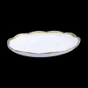 200ml咖啡杯碟套装，白浮雕系列（杯:11*8.5*7.2cm，碟:13.8*13.8*1.8cm ） 材质瓷器