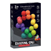 减压益智串珠造型球 彩虹色 大尺寸球2.5CM （20粒装）2色 塑料