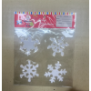 20*20cm 圣诞白色雪花窗贴 单色清装 塑料