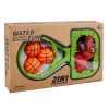二合一环保麦秆料浴室篮球戏水玩具 塑料