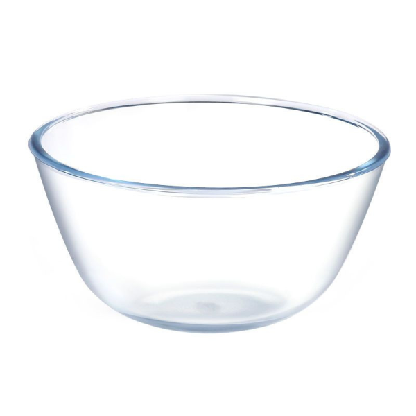 耐高温透明玻璃加厚和面盆微波炉可用高硼硅家用沙拉碗【2100ML】 沙拉碗 单色清装 玻璃
