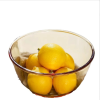 新款加厚玻璃水果沙拉碗厨房用家用打蛋和面盆【800ML】 沙拉碗 单色清装 玻璃