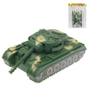 军事系列，Opp袋坦克（惯性！动力，炮台可旋转） 惯性 实色间喷漆 塑料