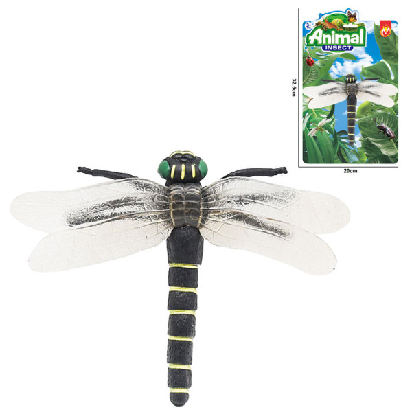 仿真昆虫蜻蜓摆件 塑料
