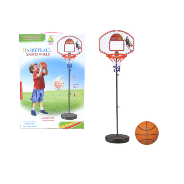 儿童篮球台配12cm球 塑料