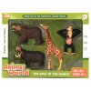3款仿真野生动物模型套装 塑料