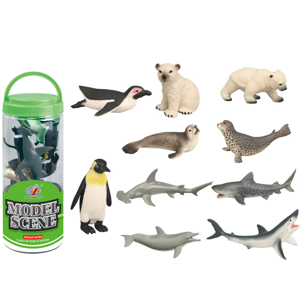 海洋动物套装 塑料