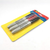 4PCS 21*10.5cm 记号笔 (红1蓝1黑2) 混色 塑料