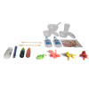 DIY史莱姆海洋动物组合(亮粉,色素,海洋动物随机) 化学实验 塑料