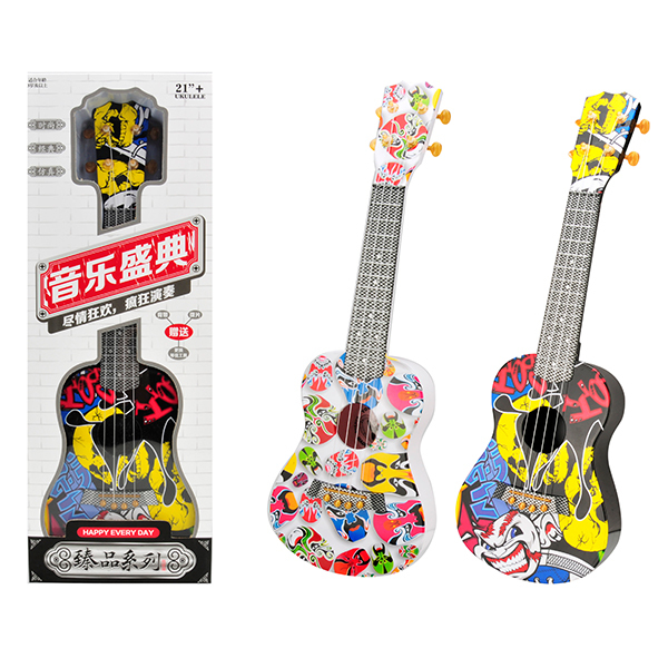 2款四弦吉他(中文包装) 21寸 塑料