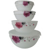 4件套保鲜碗（4.2寸 5寸 6寸 7寸） 保鲜碗 简约欧美 陶瓷
