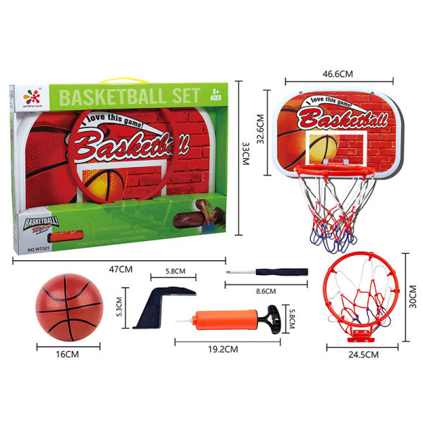 挂式篮球板  塑料