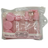 6pcs 粉色旅行空瓶套装 塑料