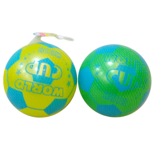 9寸喷足球充气球 塑料