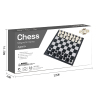 磁性金银国际象棋 国际象棋 塑料