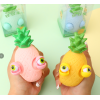 12PCS 眯眼菠萝捏捏乐 混色 塑料