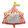生日帐篷铝膜气球 单色清装 塑料