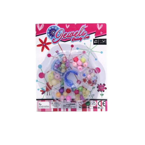 花型diy串珠珠饰塑料 英文包装 Essabuy Com