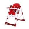 宝宝餐椅(钢管喷塑) 婴儿餐椅 带餐盘 可调档 金属