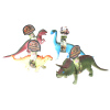 4款恐龙带BB哨 塑料