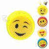 4款笑脸透明离合溜溜球 灯光 包电 实色 塑料