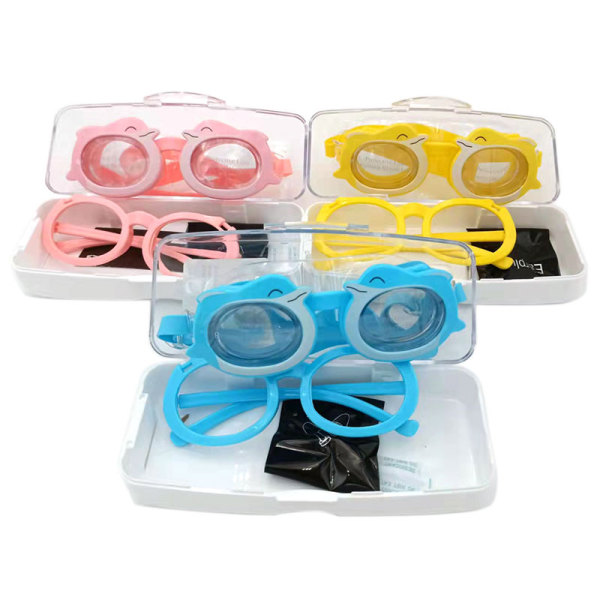 防雾游泳眼镜3色 塑料